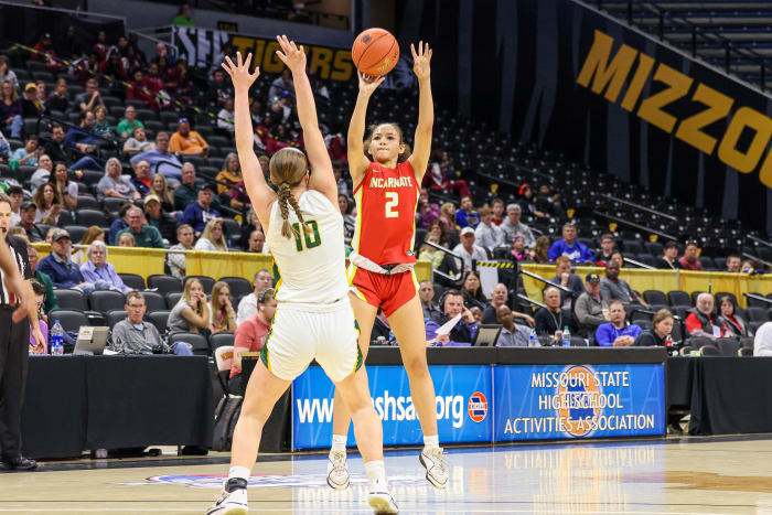 Incarnate Word Academy Rock Bridge Missouri girls basketball March 15 2024 Nate Latsch 27296